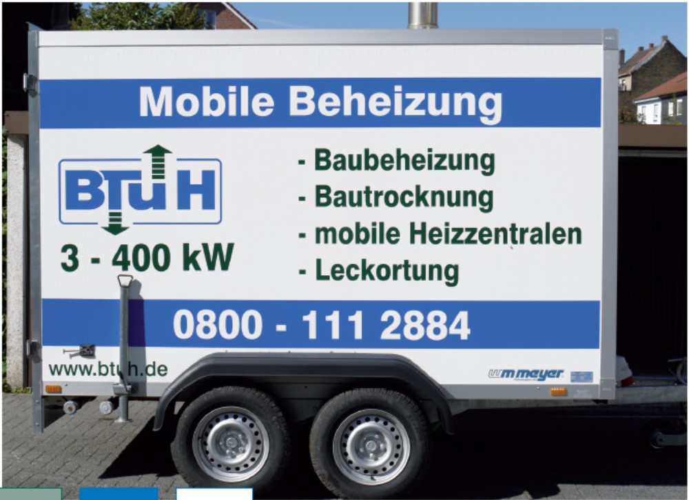 Mobile Heizzentralen